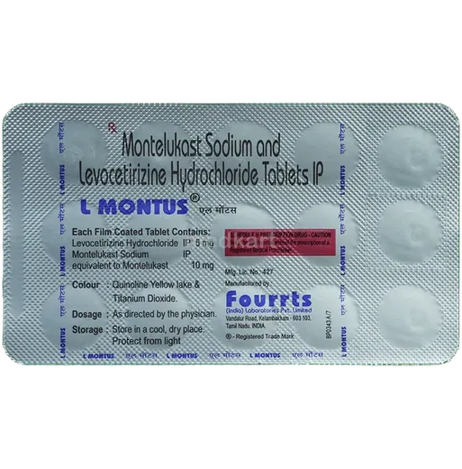 l montus tablet 15's